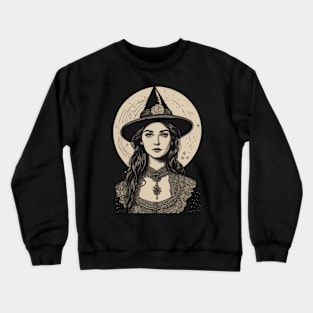 Vintage Witch Crewneck Sweatshirt